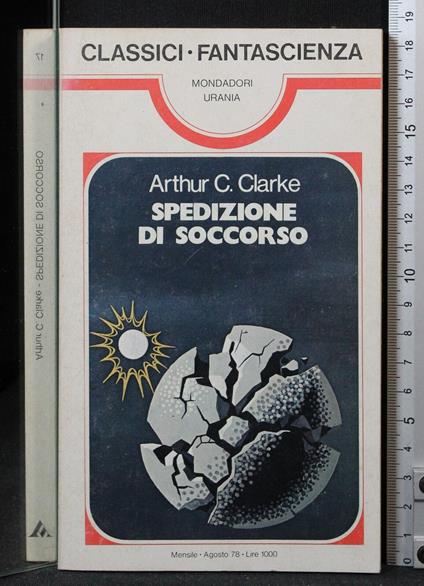 Spedizione di soccorso - Arthur C. Clarke - copertina