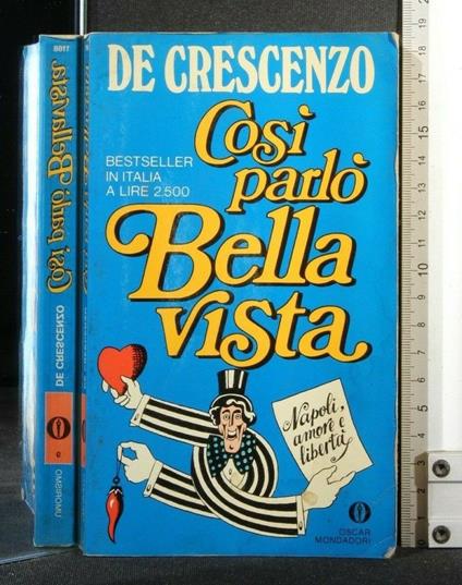 Così Parlò Bella Vista - Luciano De Crescenzo - copertina