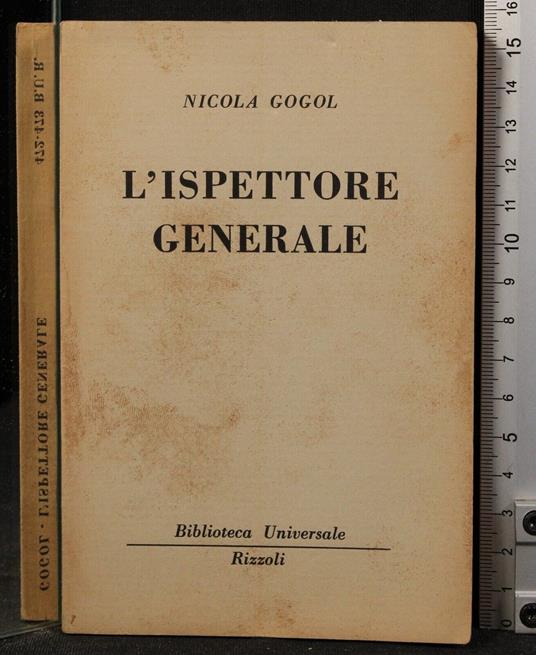 L' ispettore generale - Nikolaj Gogol' - Libro Usato - Rizzoli 