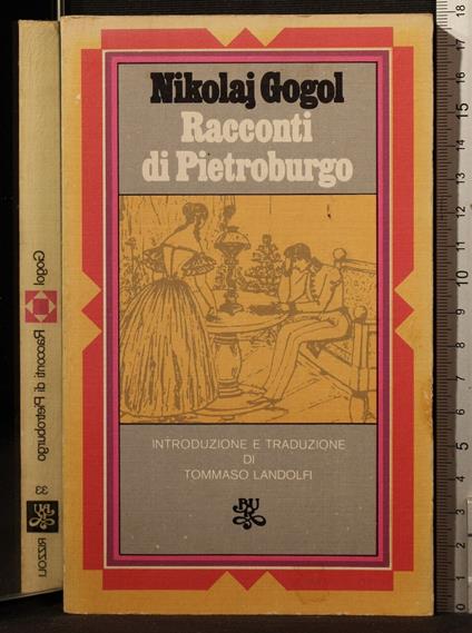 BUR. RACCONTI DI PIETROBURGO. GOGOL. RIZZOLI.