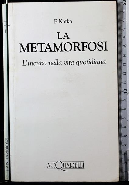 La metamorfosi. L'incubo nella vita quotidiana - Franz Kafka - copertina