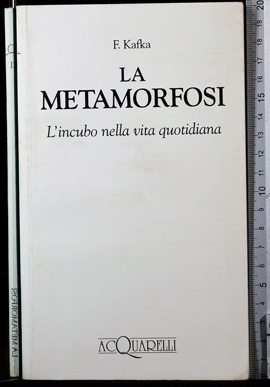 La metamorfosi. L'incubo nella vita quotidiana - Franz Kafka - copertina