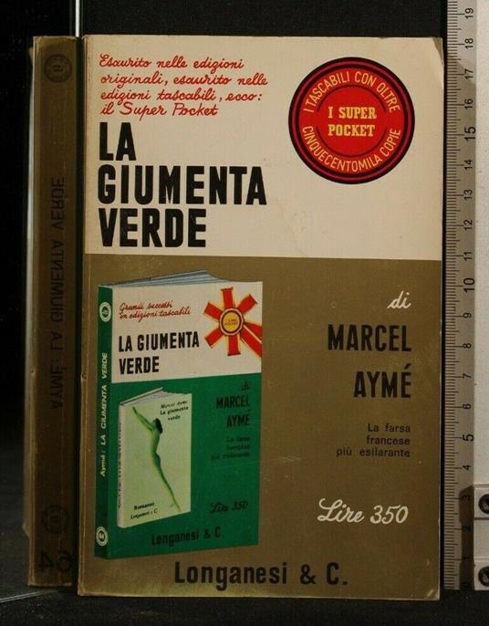 La Giumenta Verde - Marcel Aymé - copertina