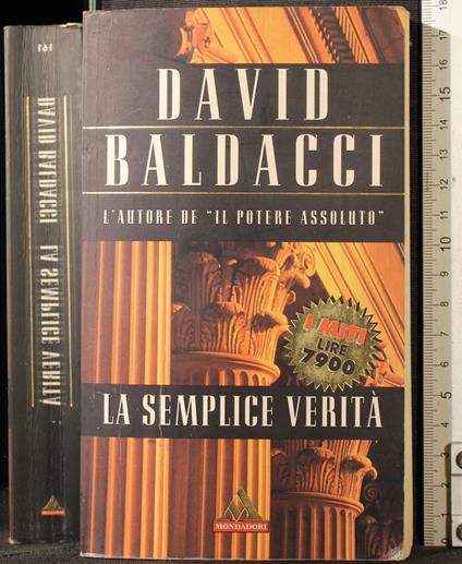 La semplice verità - David Baldacci - copertina