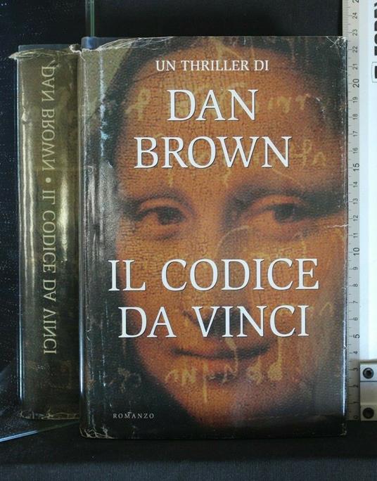 Il Codice da Vinci - Dan Brown - copertina