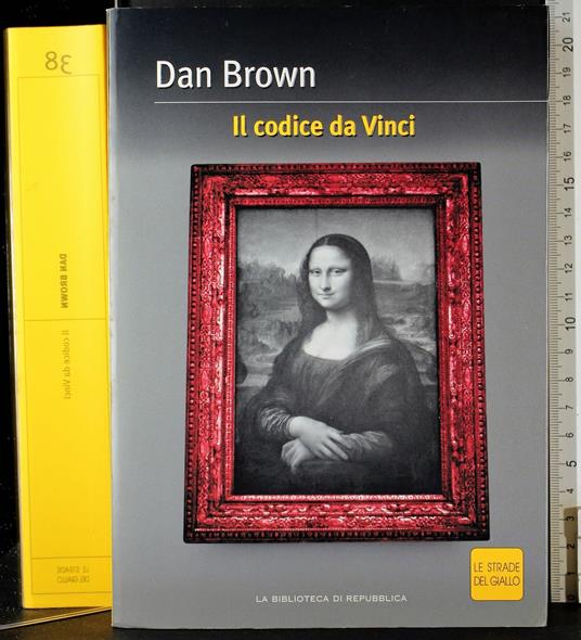 Il codice da vinci - Dan Brown - copertina