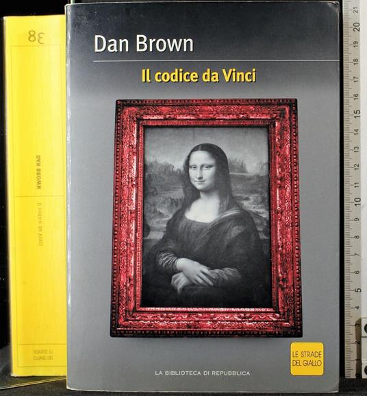 Il codice da Vinci - Dan Brown - copertina