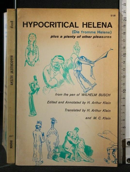 Hypocritical Helena - Wilhelm Busch - copertina