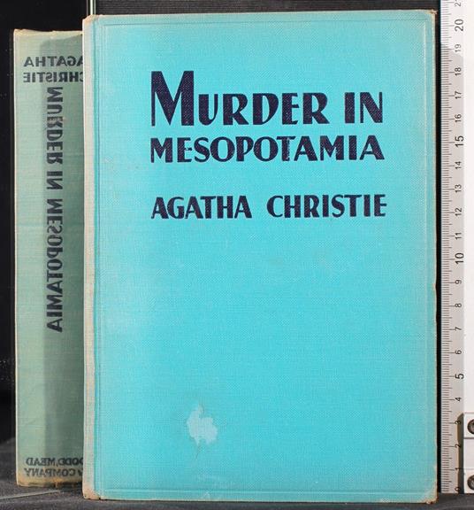 Murder in Mesopotamia - Agatha Christie - copertina