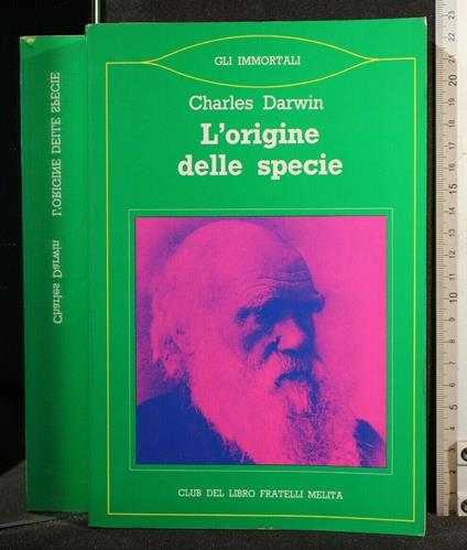 L' Origine Delle Specie - Charles Darwin - copertina