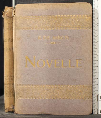 Novelle - Edmondo De Amicis - copertina