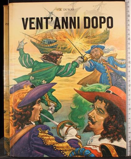 Vent'anni dopo - Alexandre Dumas - copertina