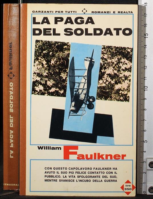 La paga del soldato - William Faulkner - copertina