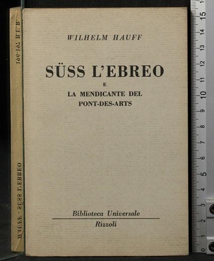 Suss L'Ebreo e La Mendicante Del - Wilhelm Hauff - copertina