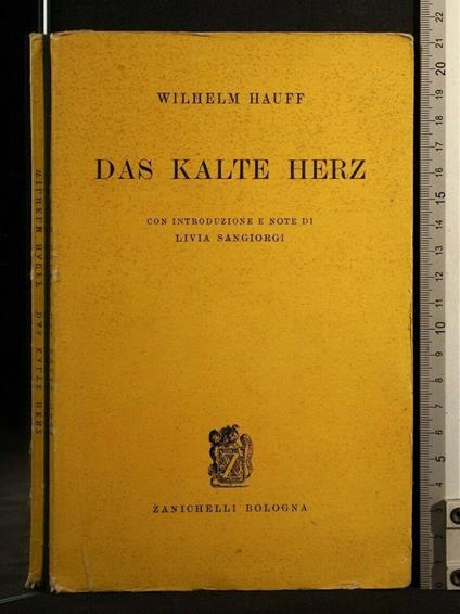 Das Kalte Herz - Wilhelm Hauff - copertina
