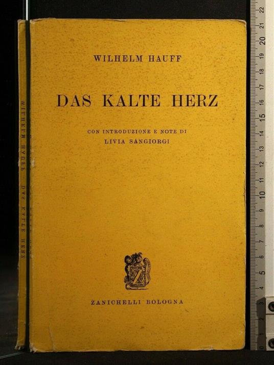 Das Kalte Herz - Wilhelm Hauff - copertina