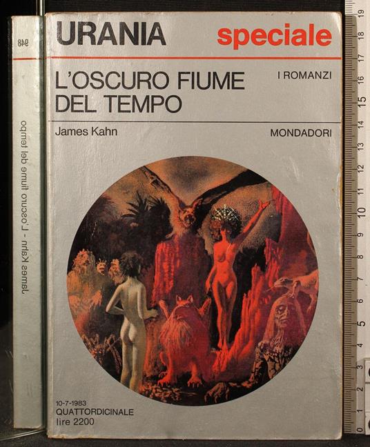 L' oscuro fiume del tempo - James Kahn - copertina