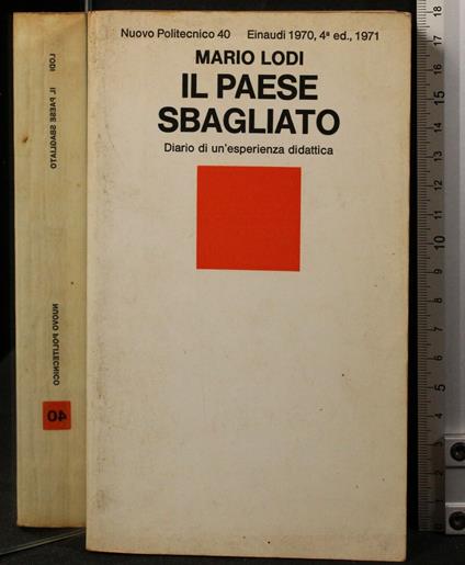 Il Paese - Mario Lodi - copertina