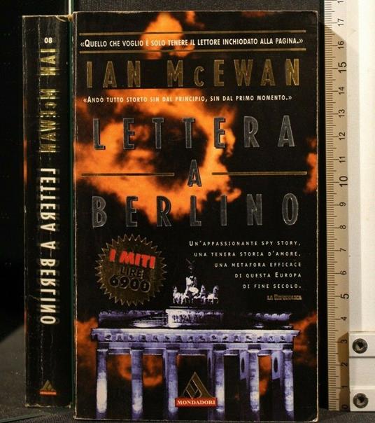 Lettera a Berlino - Ian McEwan - copertina