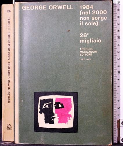 1984 (Nel 2000 Non Sorge Il Sole) - George Orwell - copertina