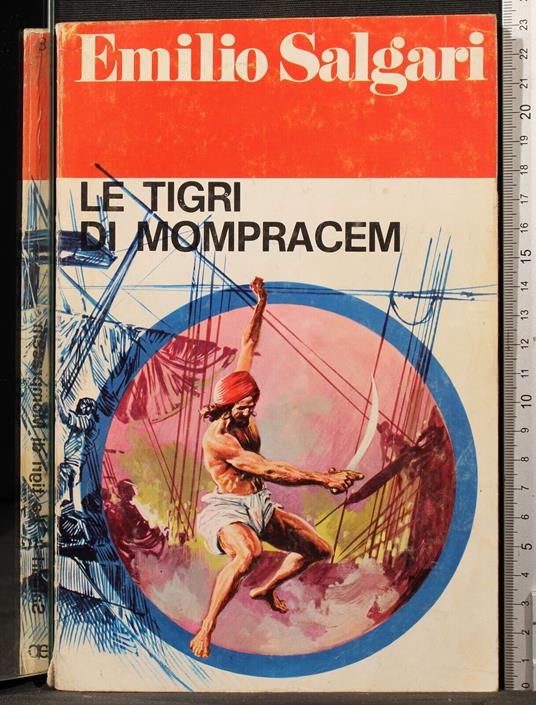 Le tigri di Mompracem - Emilio Salgari - copertina