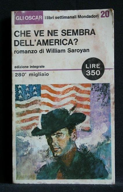 Che Ve Ne Sembra Dell'America? - William Saroyan - copertina