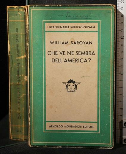 Che Ve Ne Sembra Dell'America? - William Saroyan - copertina