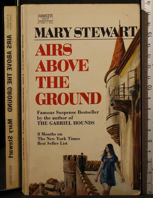 Airs above the ground - Mary Stewart - copertina