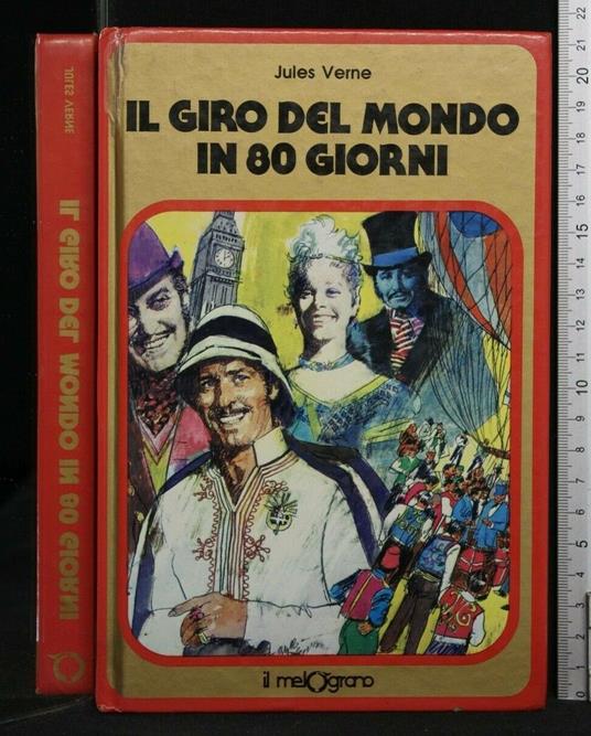 Il Giro Del Mondo in 80 Giorni - Jules Verne - copertina