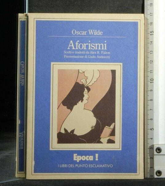 Aforismi - Oscar Wilde - copertina