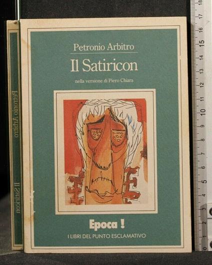 Il Satiricon - Arbitro Petronio - copertina