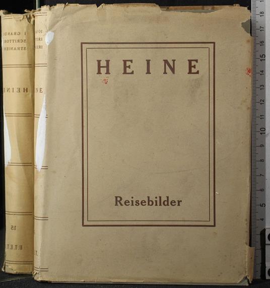 I grandi scrittori stranieri. Reidebilder - Heinrich Heine - copertina