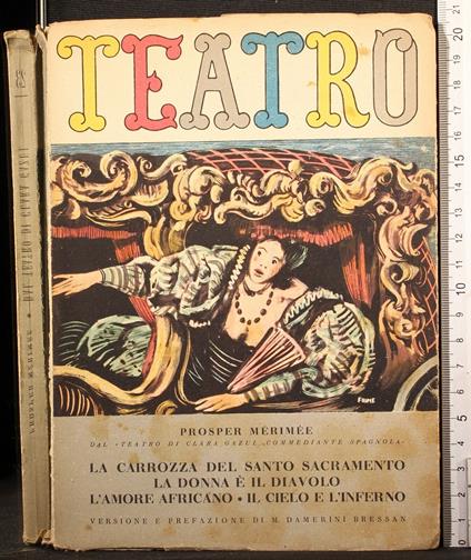 Teatro. Carrozza del santo sacramento. - Prosper Mérimée - copertina