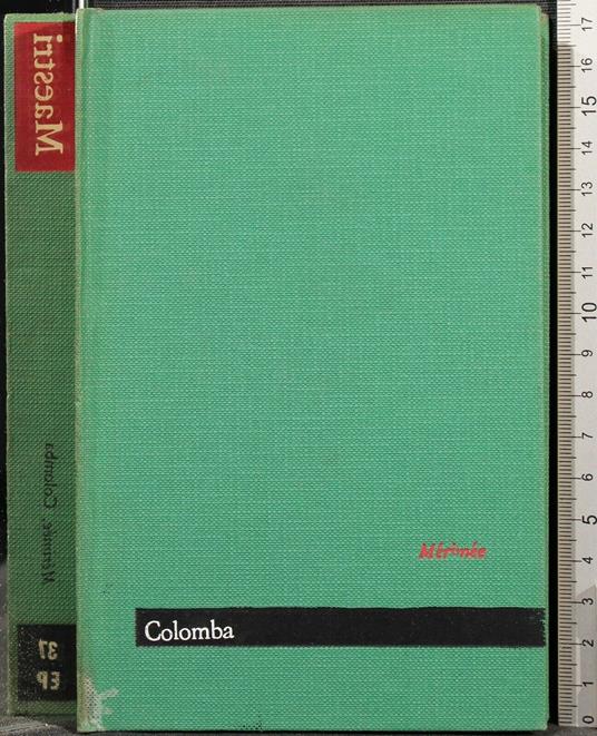 Colomba - Prosper Mérimée - copertina