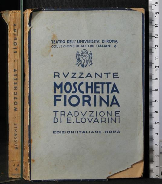 Moschetta Fiorina - Ruzante - copertina