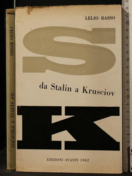 Da Stalin a Krusciov - Lelio Basso - copertina