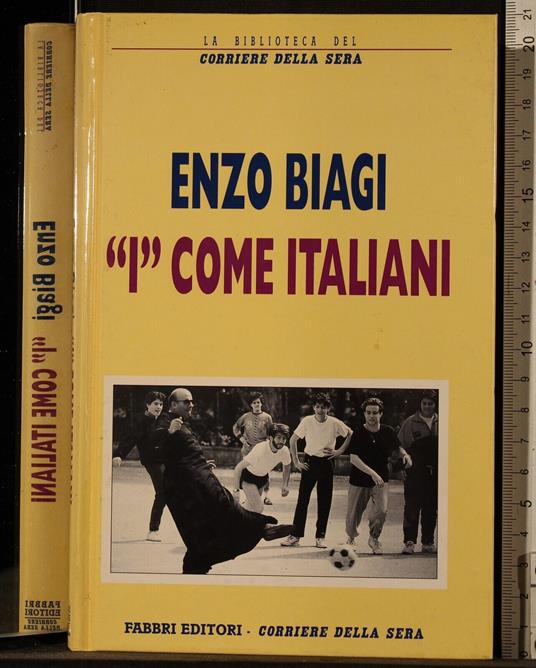 I come Italiani - Enzo Biagi - copertina