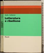 Letteratura e Ribellione