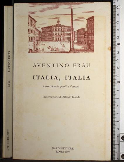 Italia, Italia - Aventino Frau - copertina