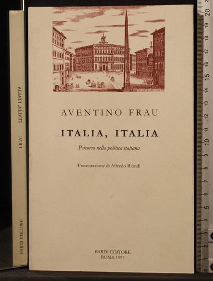 Italia, Italia - Aventino Frau - copertina