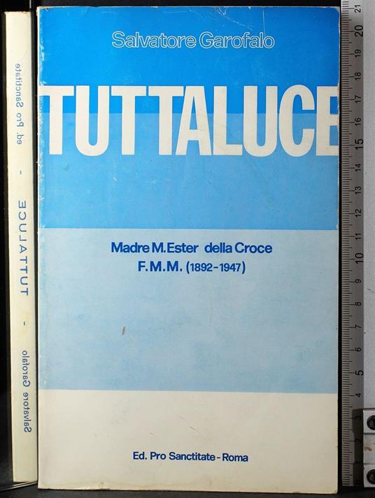 Tutta luce - Salvatore Garofalo - copertina