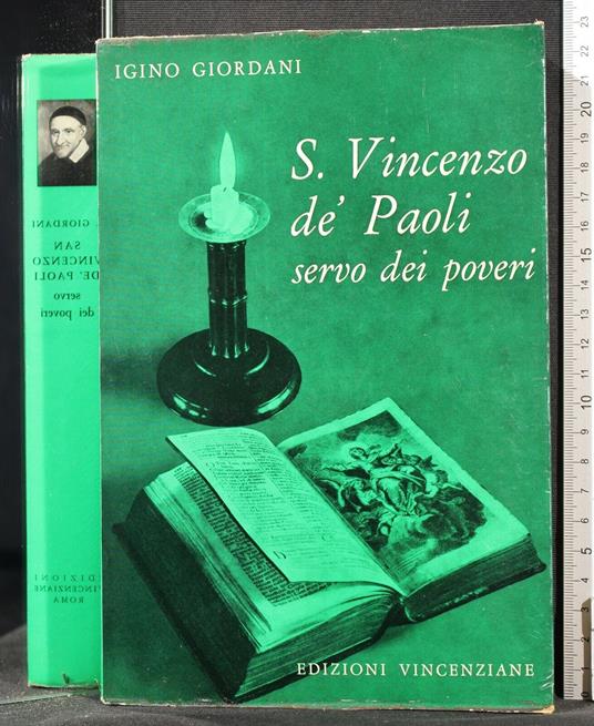 S. Vincenzo DèPaoli Servo Dei Poveri - Igino Giordani - copertina