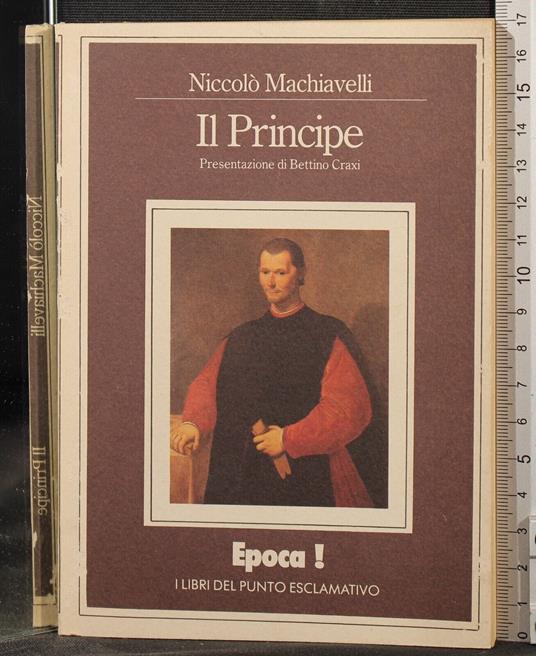 Il Principe - Niccolò Machiavelli - copertina