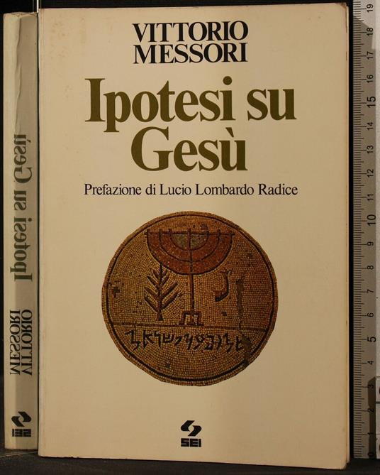 Ipotesi su Gesã - Vittorio Messori - copertina