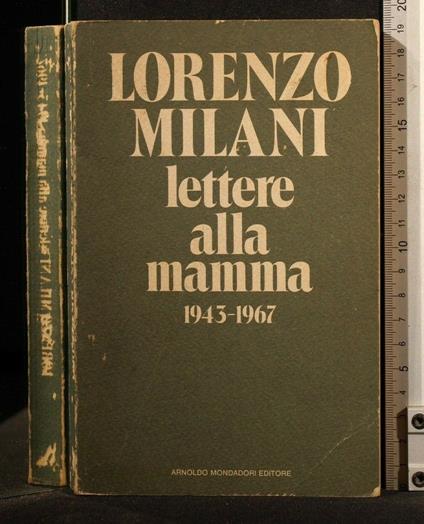 Lettere Alla Mamma 1943-1967 - Lorenzo Milani - copertina
