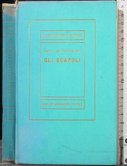 Gli Scapoli - Henry de Montherlant - copertina