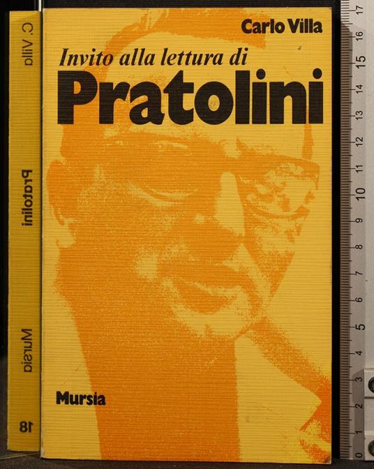 Invito Alla Lettura di Pratolini - Carlo Villa - copertina