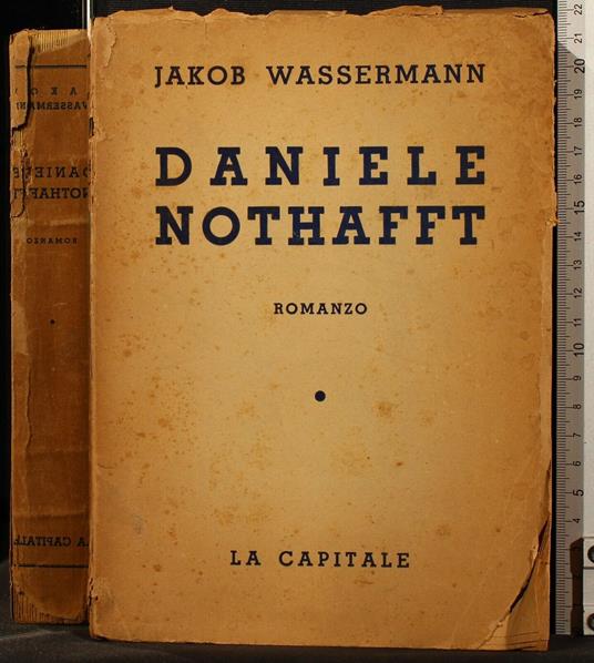 Daniele Nothafft - Jakob Wassermann - copertina