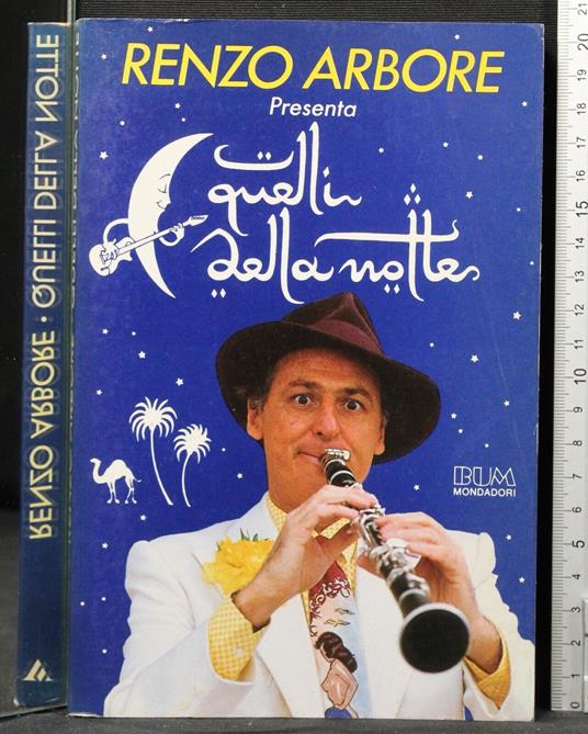 Quelli della notte - Renzo Arbore - copertina