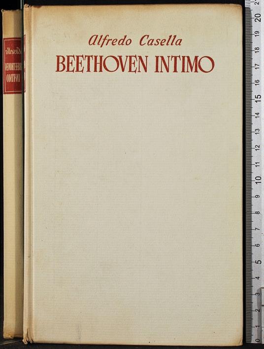 Beethoven intimo - Alfredo Casella - copertina